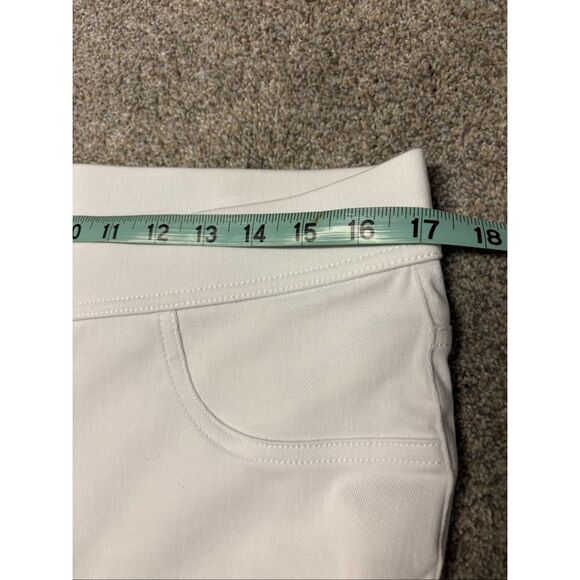 Time and Tru white pull-on Capri jeggings size XL - Picture 3 of 5
